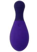 Selopa Egg on Me Rechargeable Silicone Egg Vibrator with Remote Control - Purple