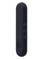 Pivot Flat Rechargeable Silicone Bullet - Black