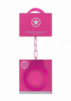 Ouch! Beginners Handcuffs Metal - Pink