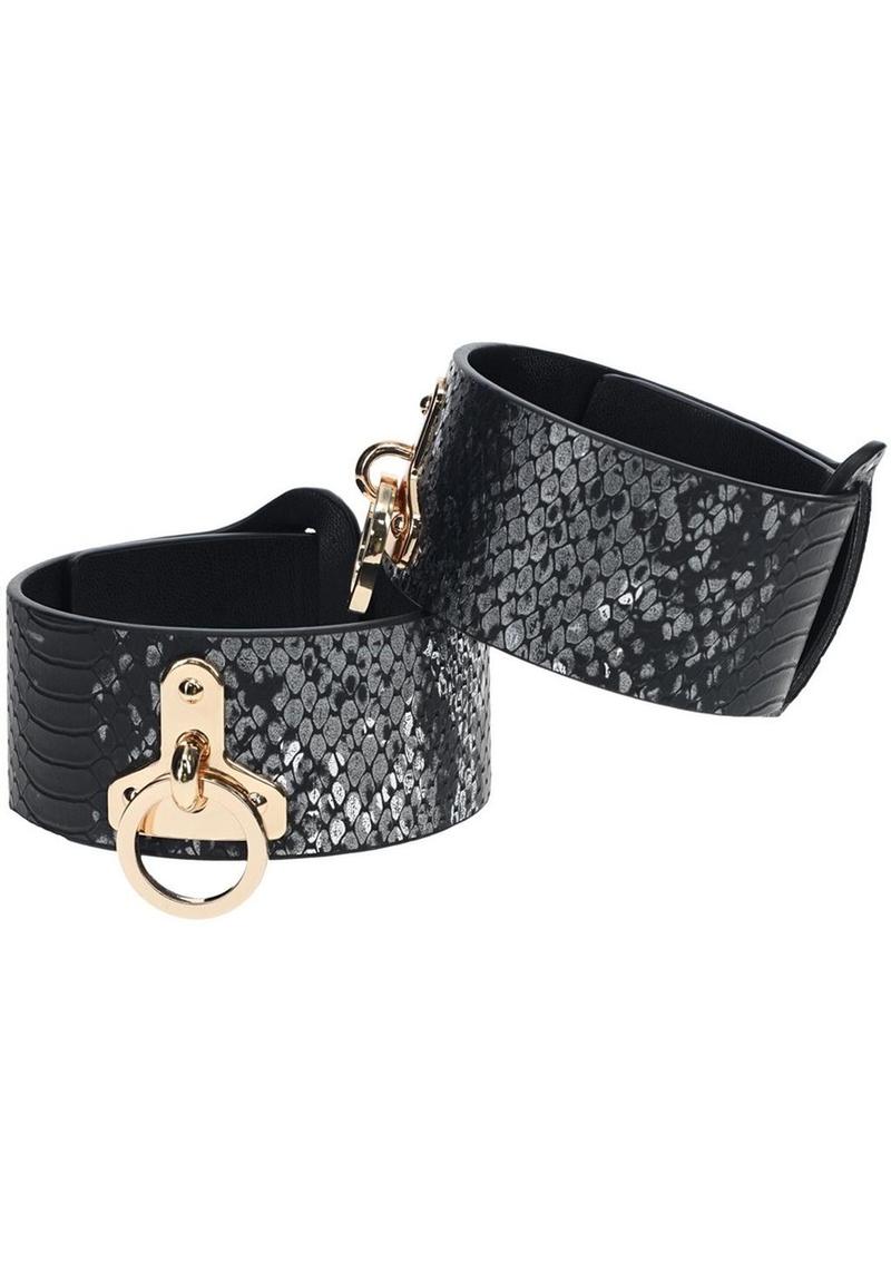 Ouch! Florence Collection Leg Cuffs - Black