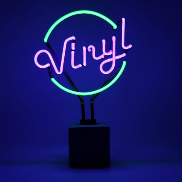 Neon 'vinyl' sign – CULTUREEDIT