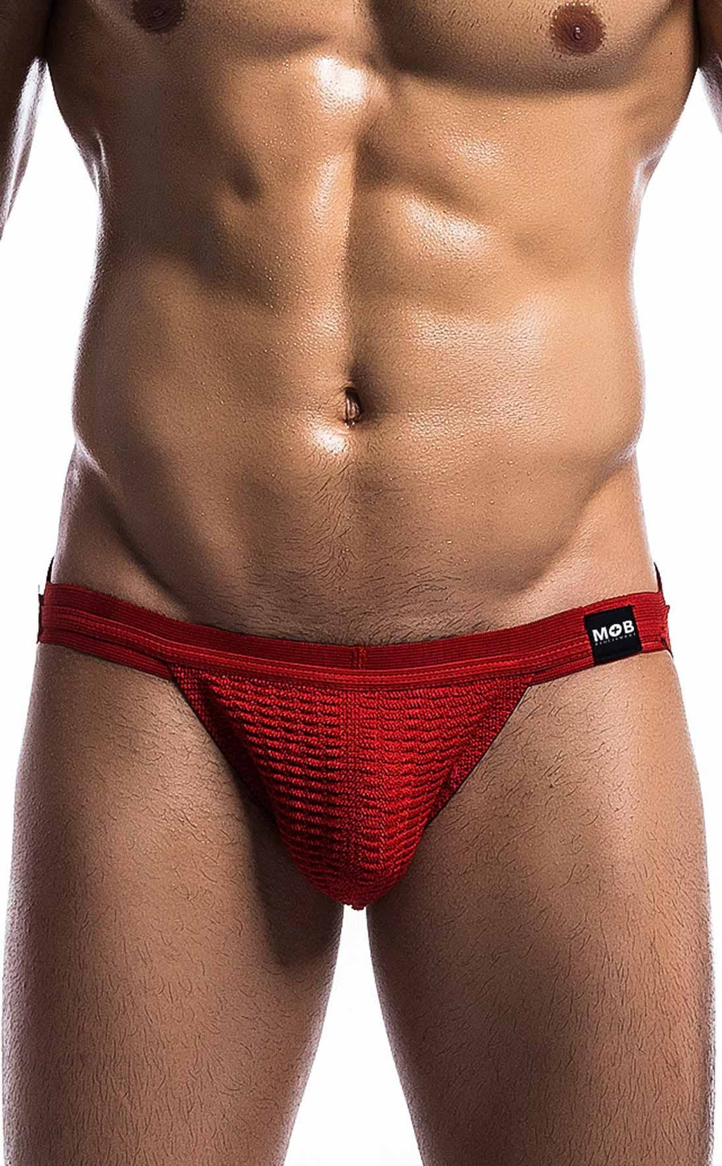 MOB Fetish Swim Jockstrap - Red