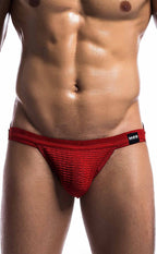MOB Fetish Swim Jockstrap - Red