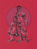 Court Watson, Couple in Red, 2026