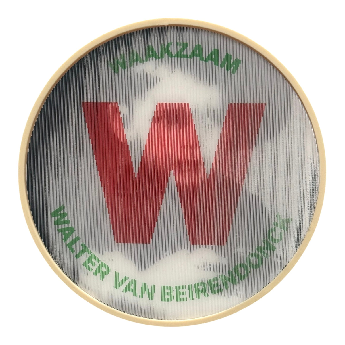 Glitch Lenticular Button by Walter Van Beirendonck