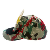 Camo Cap by Walter van Beirendonck - Light Green