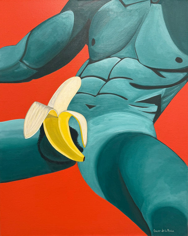 Oscar De La Rocha, Still Life (with peel), 2025