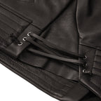 THE LEATHER RACER JACKET by GYMNASIUM
