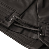 THE LEATHER RACER JACKET by GYMNASIUM