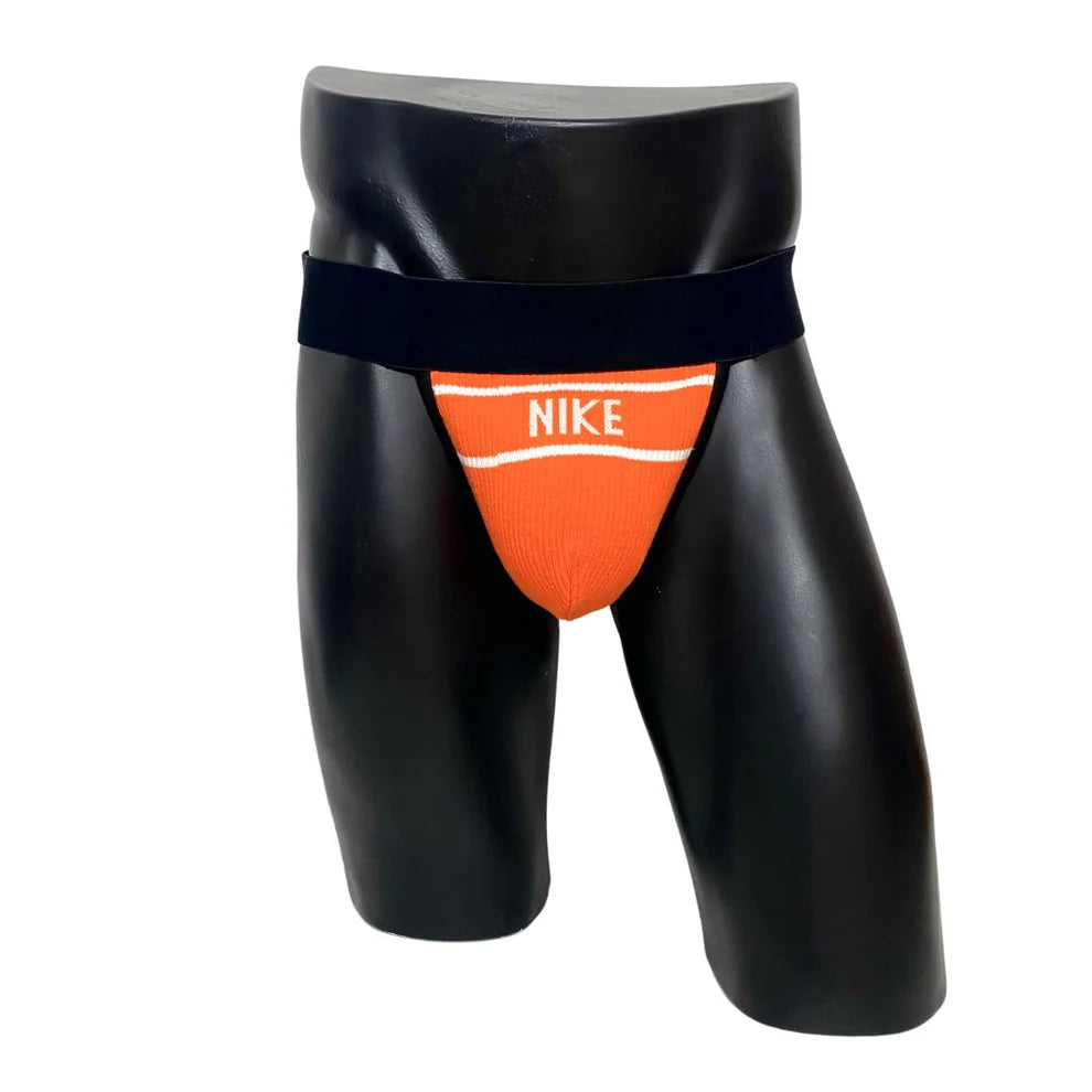 Nike Orange Socks Jockstrap By SNEAKERMASK