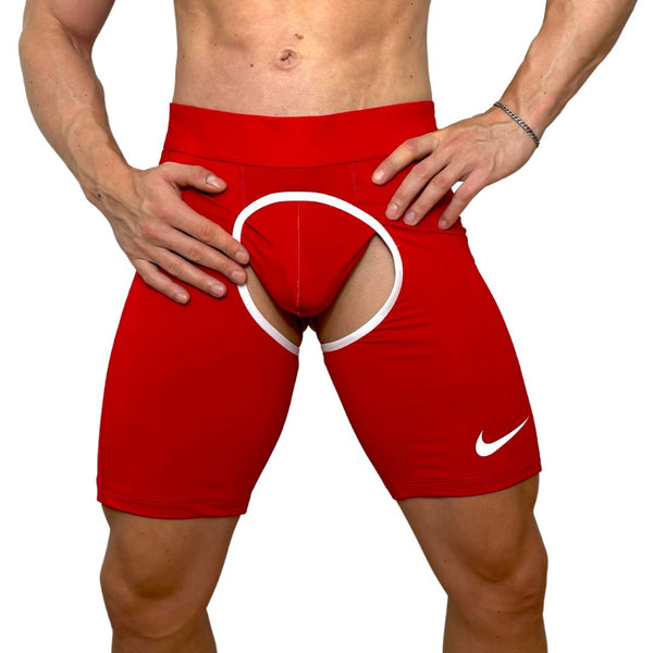 Nike Sport Red Short Chaps By SNEAKERMASK