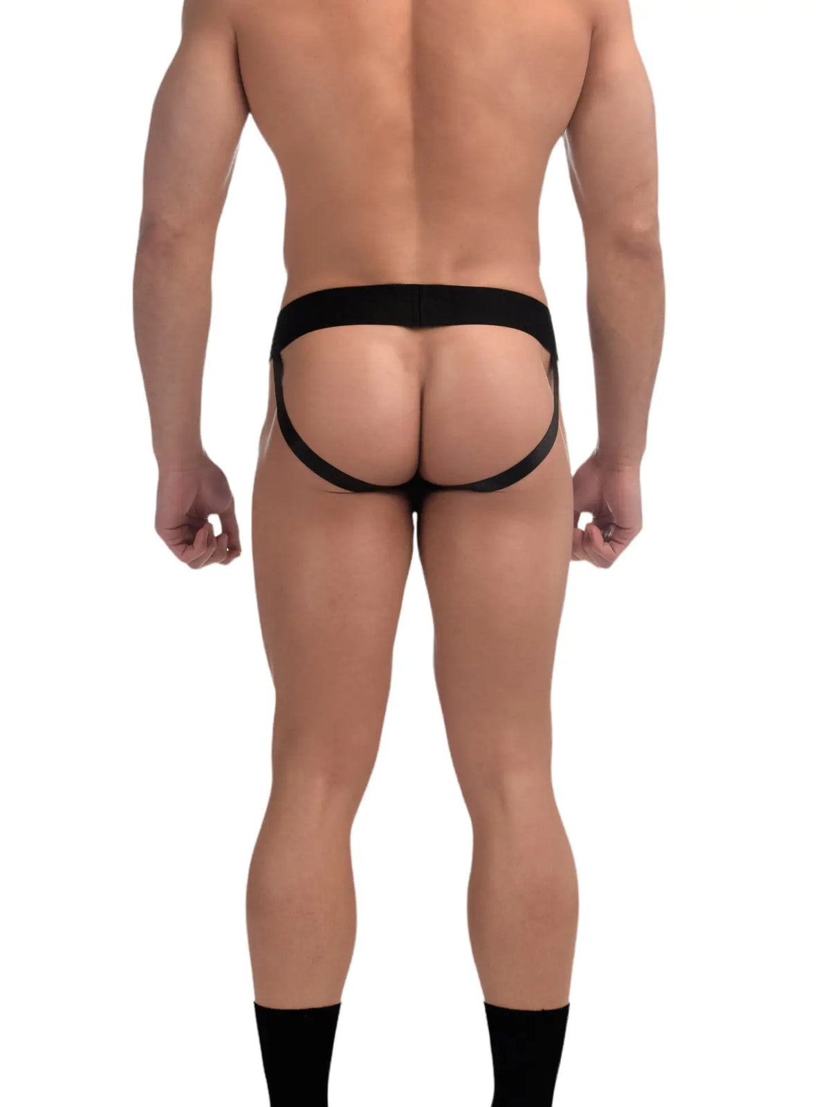 Menagerie Intimates Band Overt Black Rose Jockstrap