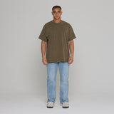 Talentless Drop Shoulder Tee Military Green