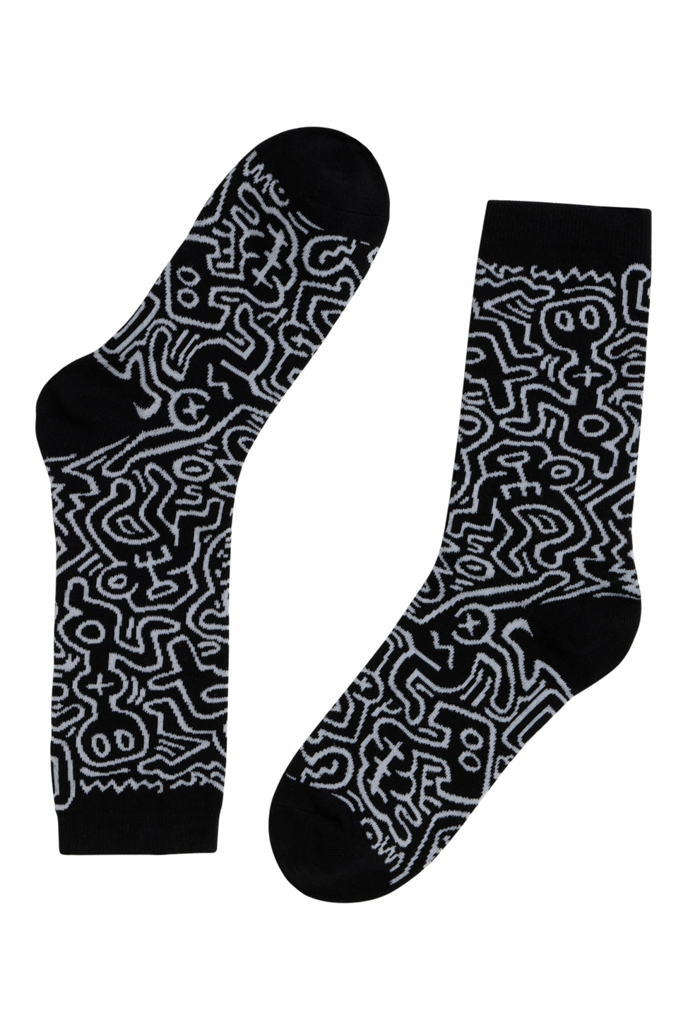 Keith Haring Pop Shop All-Over Print Sock Set