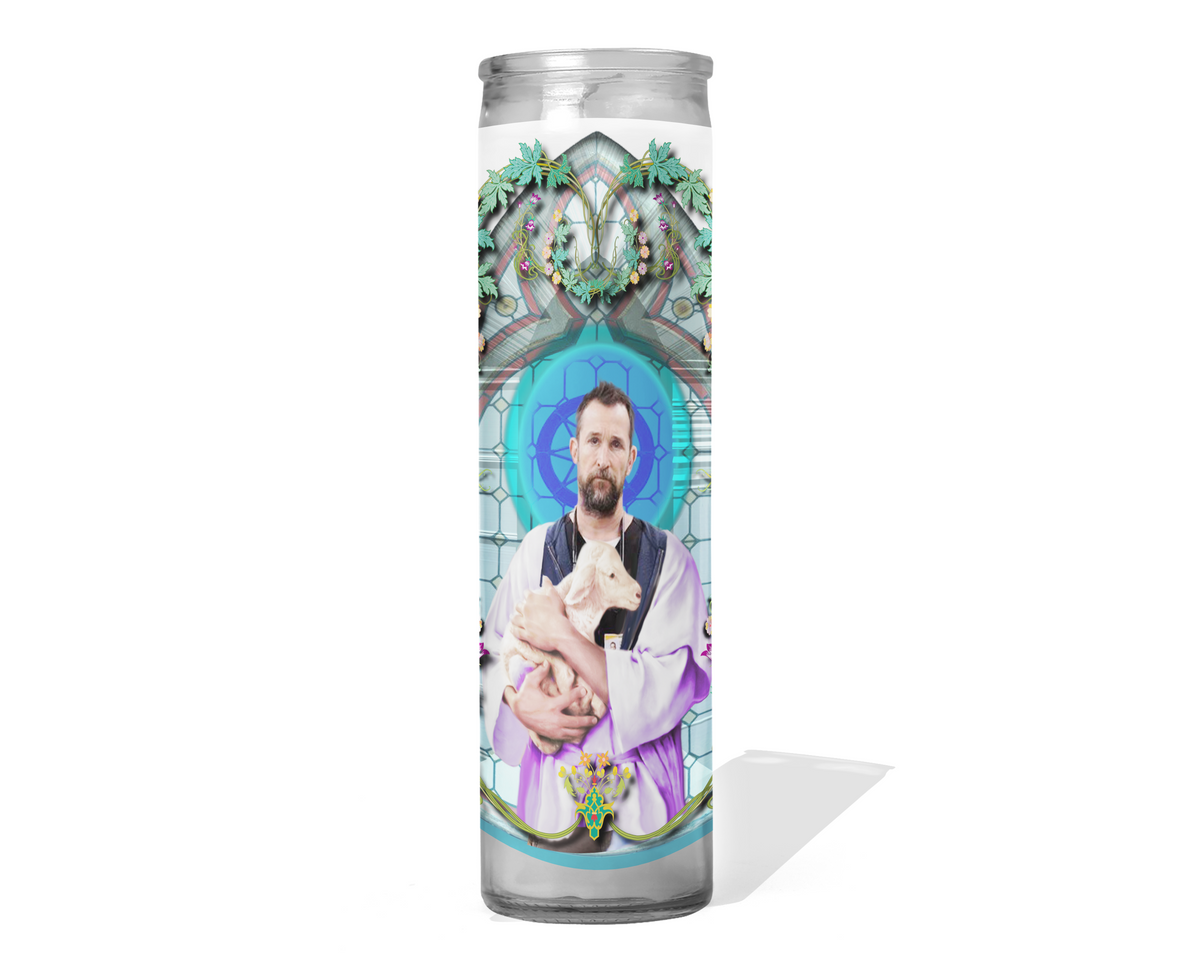 Dr. Robby Celebrity Prayer Candle - The Pitt - Noah Wyle