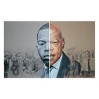 John Lewis w/ Autographed Collector Card