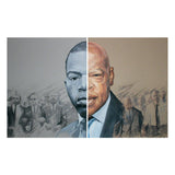 John Lewis w/ Autographed Collector Card