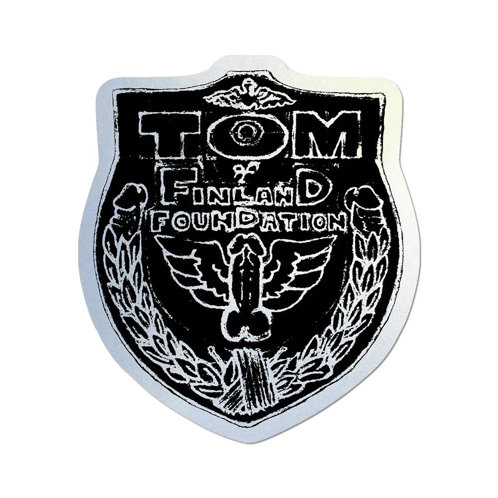 Tom of Finland Badge die-cut sticker
