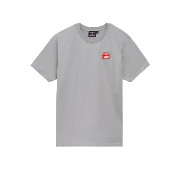 Tom Wesselmann Mouth Icon Patch T-Shirt - Gray