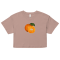 Summer Orange Crop Top