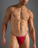 TEAMM8 Glide Micro Thong - Vermillion