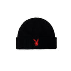 PLAYBOY Rabbit Head Knit Beanie