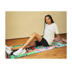 Jean-Michel Basquiat in Italian Rubber Exercise Mat