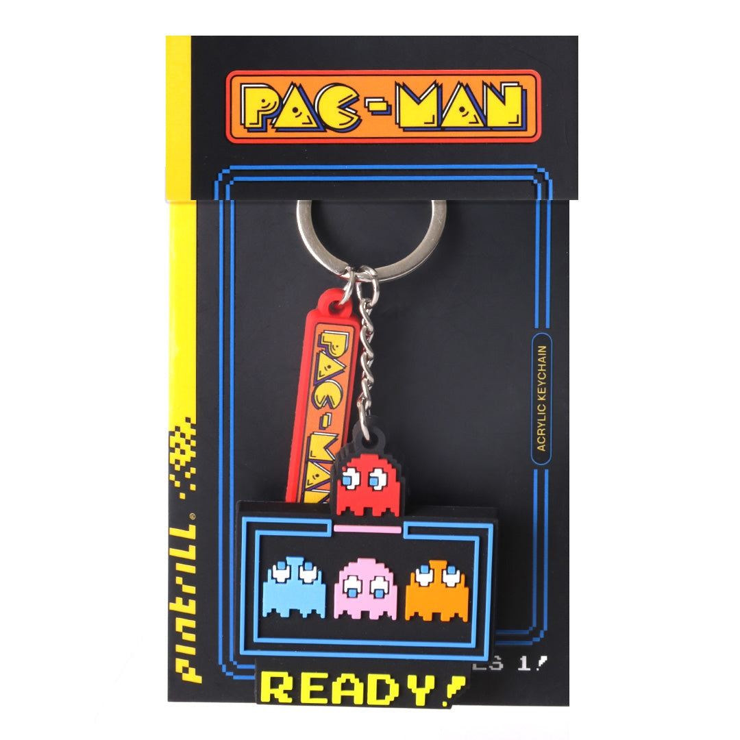 Pac-Man Pvc Ready! Keyring