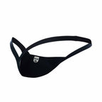 MOB Y Buns Thong - Black