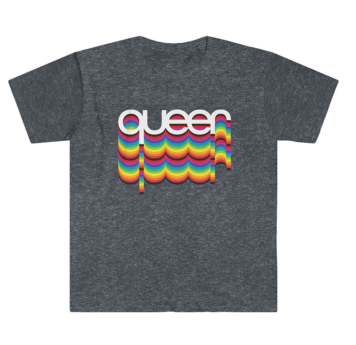 Queer Rainbow Tee by Peachy Kings