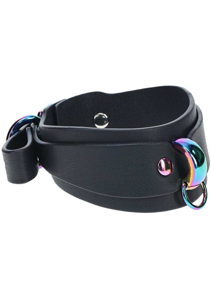 Ouch! Venice Collection Leg Cuffs - Black