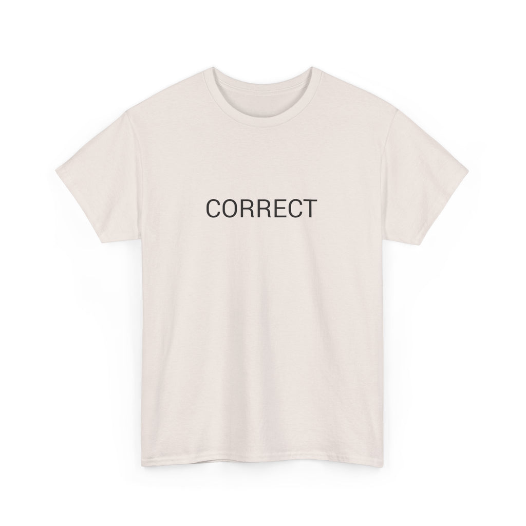 CORRECT TEE BY CULTUREEDIT AVAILABLE IN 13 COLORS