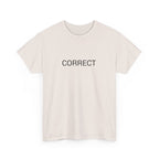 CORRECT TEE BY CULTUREEDIT AVAILABLE IN 13 COLORS