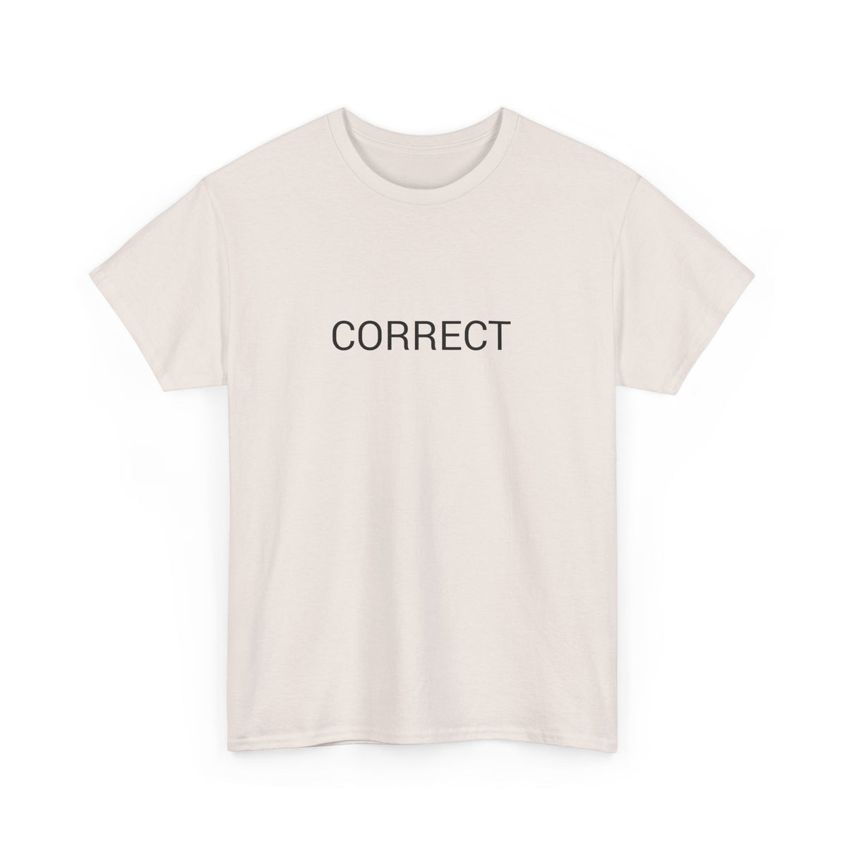 CORRECT TEE BY CULTUREEDIT AVAILABLE IN 13 COLORS