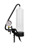 Pumped Elite Beginners Pump with PSI Gage - Clear