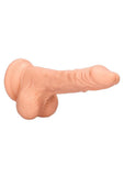 RealRock Skin Realistic Dildo with Balls 7in - Vanilla