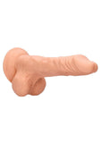 RealRock Skin Realistic Dildo with Balls 9in - Vanilla