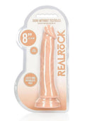 RealRock Skin Realistic Dildo 8in - Vanilla
