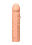 RealRock Skin Penis Extender 7in - Vanilla
