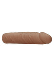 RealRock Skin Penis Extender 7in - Caramel
