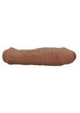 RealRock Skin Penis Extender 6in - Caramel