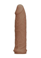 RealRock Skin Penis Extender 6in - Caramel