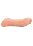RealRock Skin Penis Extender with Rings 9in - Vanilla