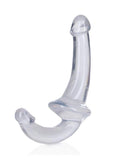 RealRock Crystal Clear Strapless Strap-On 6" - Clear