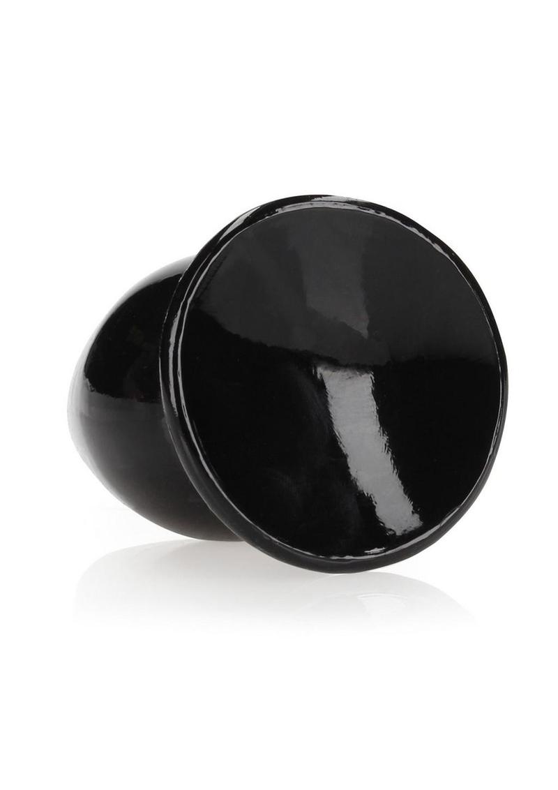 RealRock Crystal Clear Anal Plus 3.5in - Black