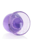RealRock Crystal Clear Anal Plus 3.5in - Purple