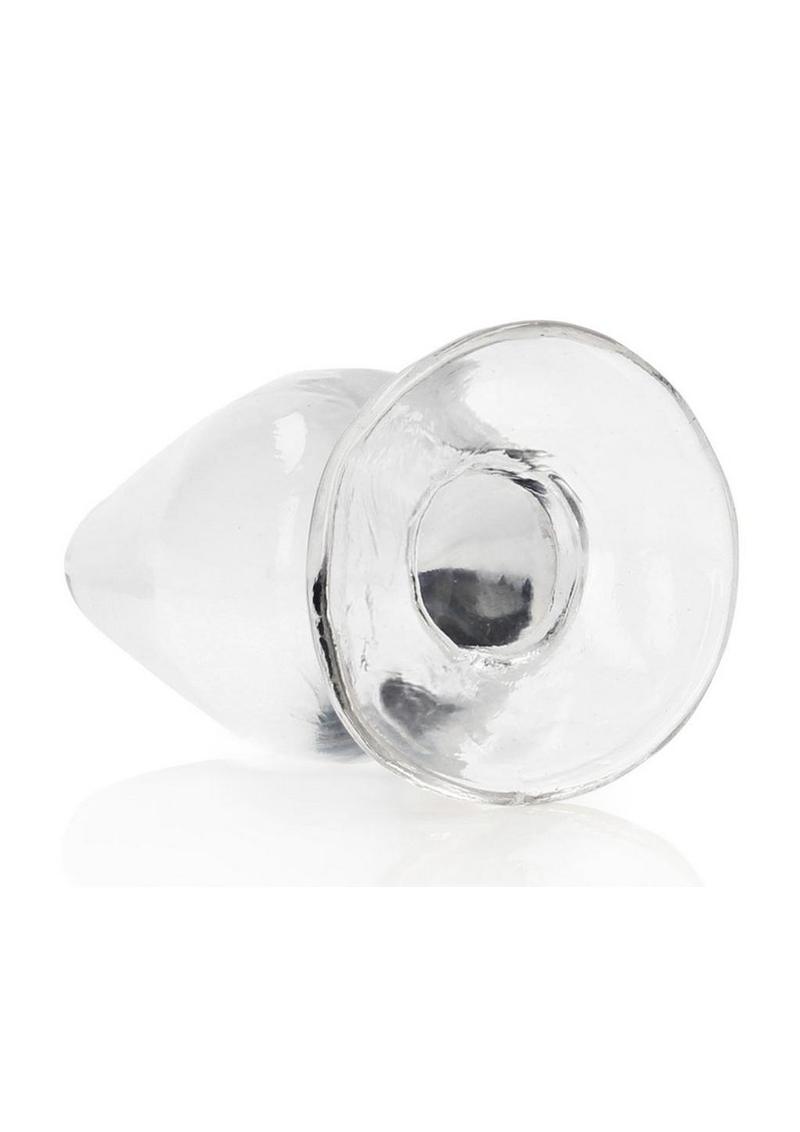 RealRock Crystal Clear Anal Plus 3.5in - Clear
