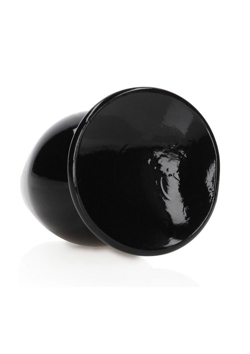 RealRock Crystal Clear Anal Plus 4.5in - Black