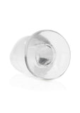 RealRock Crystal Clear Anal Plug 4.5in - Clear