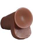 RealRock Ultra Realistic Skin Extra Thick with Balls 9in - Caramel